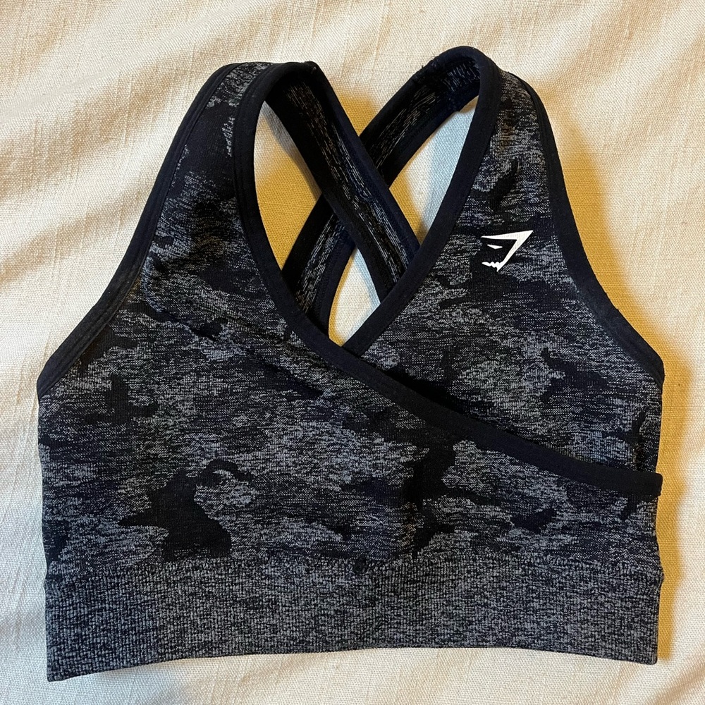 Gymshark Adapt Camo Seamless Sports Bra